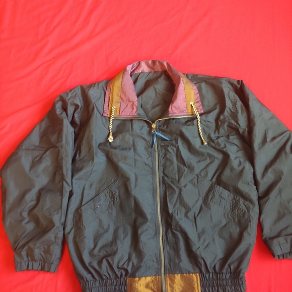 Vintage chilli pepper reversible women's jacket - Picture 5 of 6